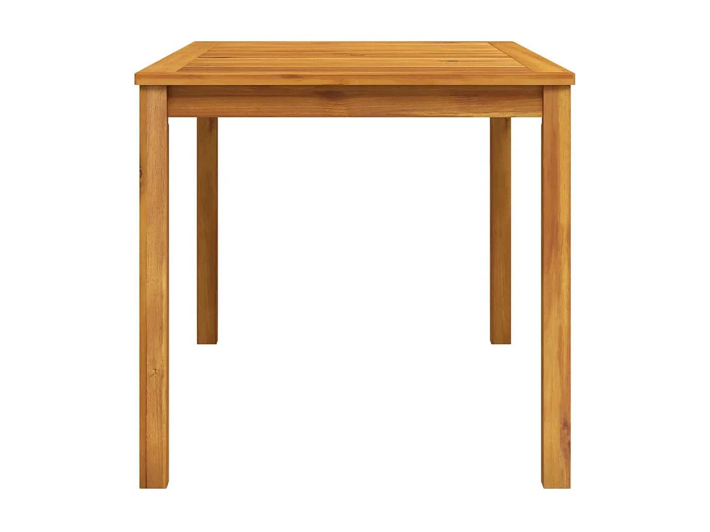 Tavolo da Giardino 140x80x74 cm in Legno Massello di Acacia