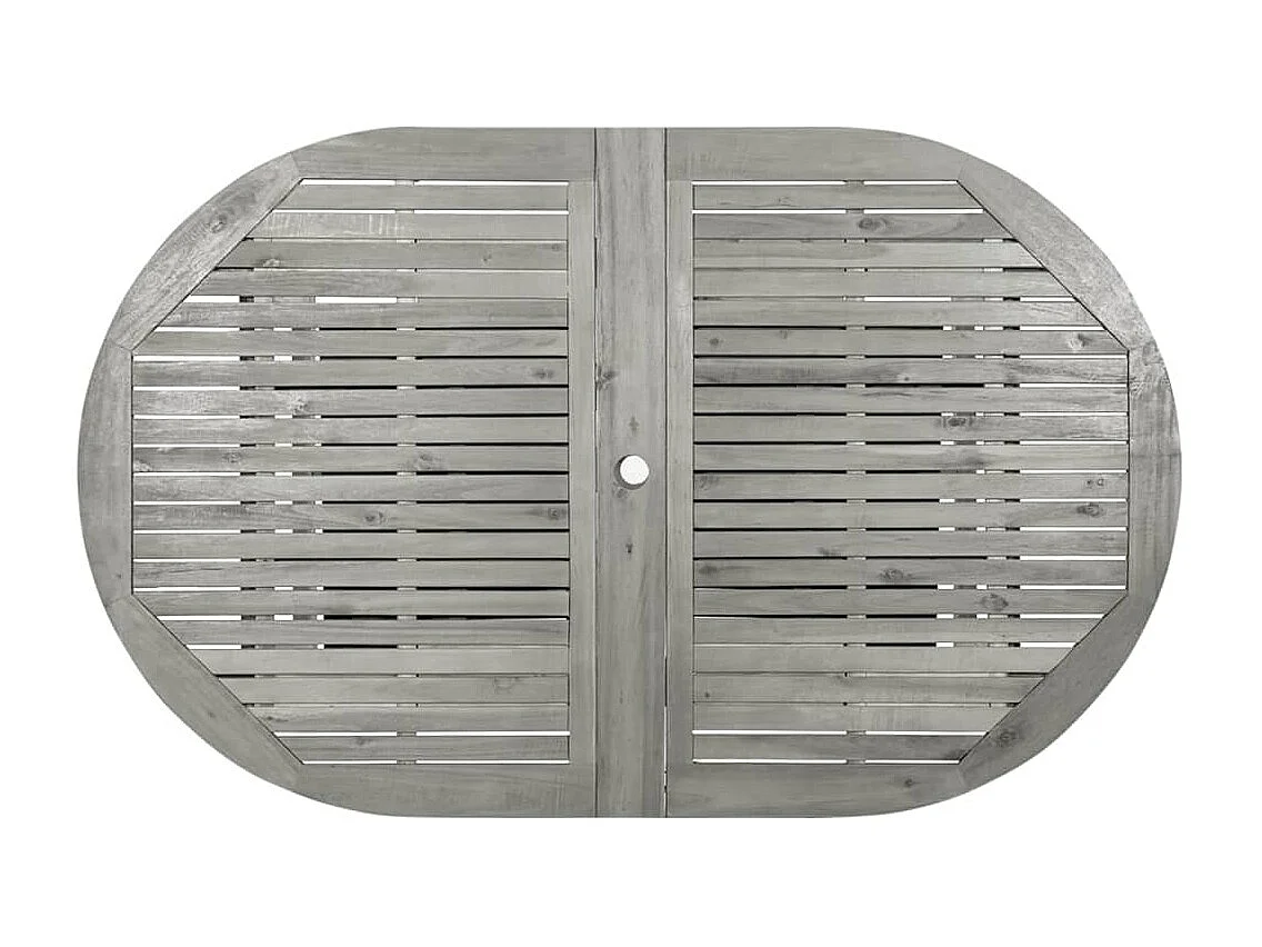 Garten-Esstisch (160-240)x100x75 cm Massivholz Akazie