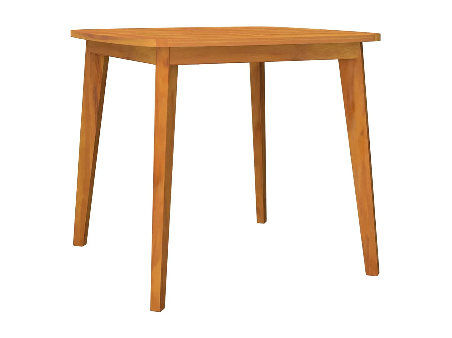 Table de jardin 85x85x75 cm Bois d'acacia solide