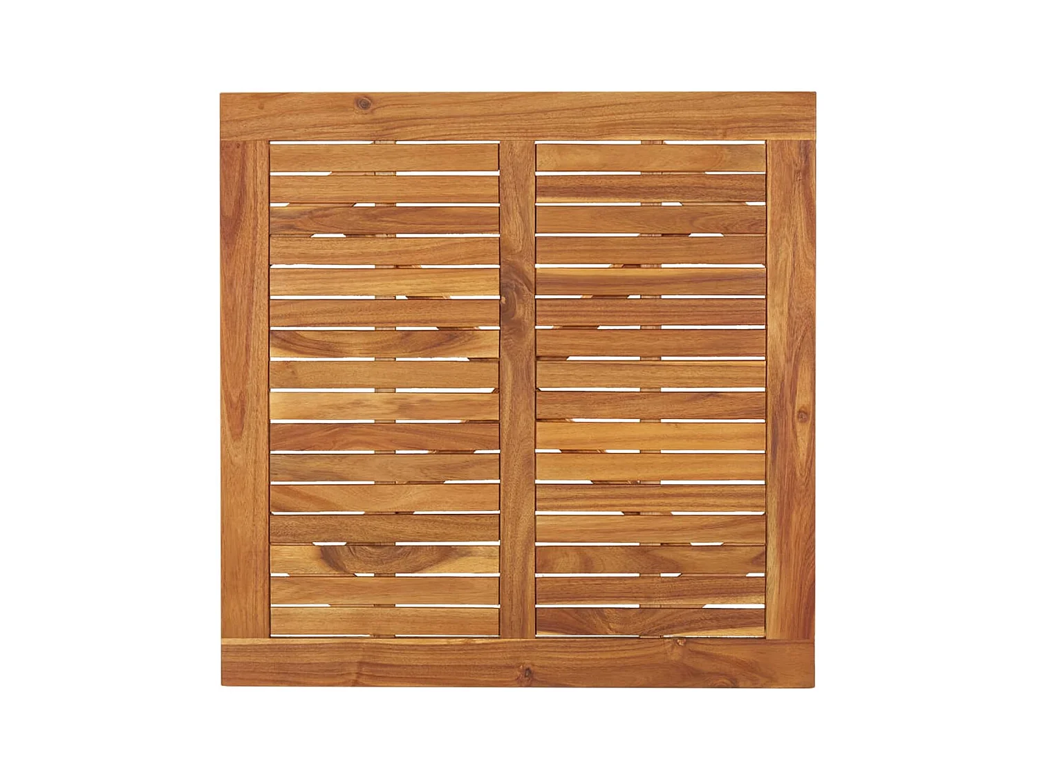 Mesa de jardim 85x85x75 cm madeira de acácia maciça