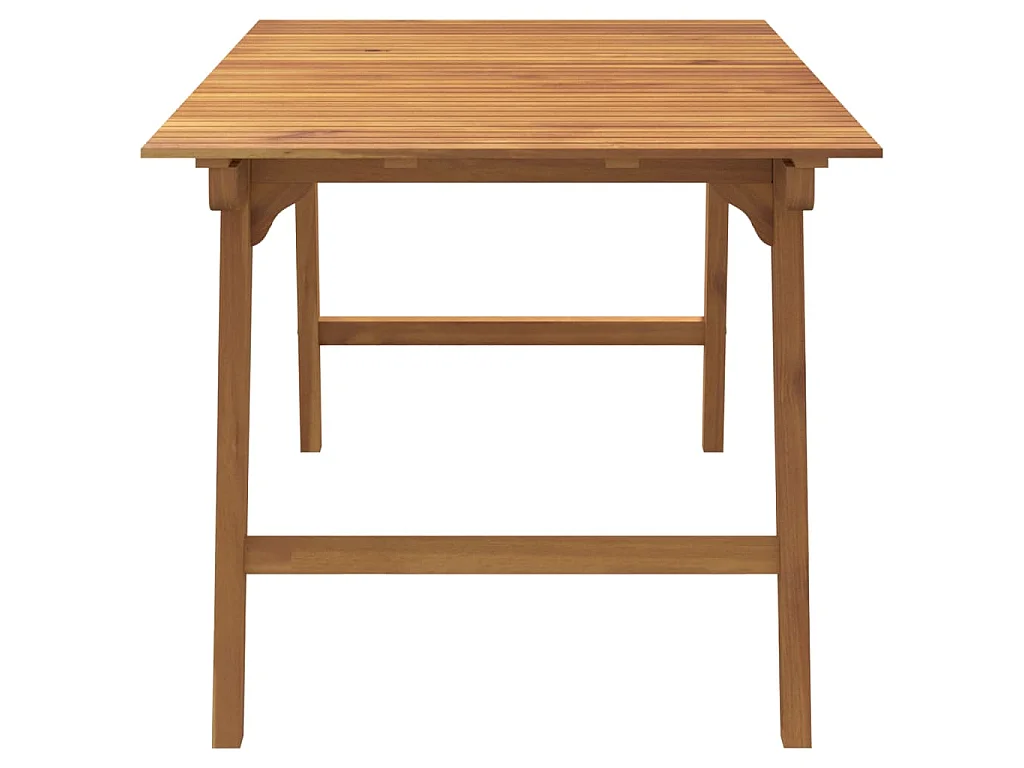 Table de jardin 150x90x75 cm Bois d'acacia solide