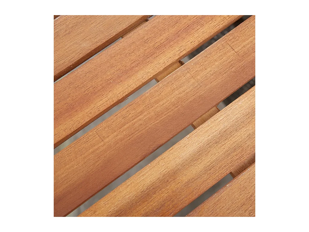 Table de jardin 240x90x74 cm Résine tressée et bois d'acacia