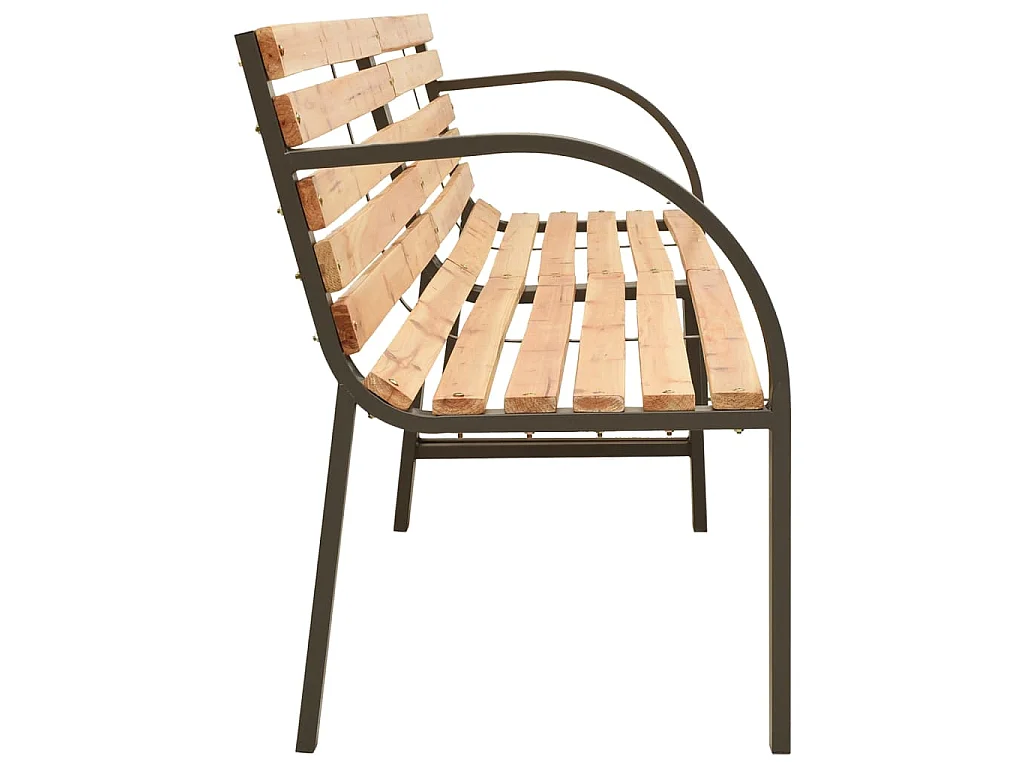 Tuinbank dubbel 225 cm massief vurenhout