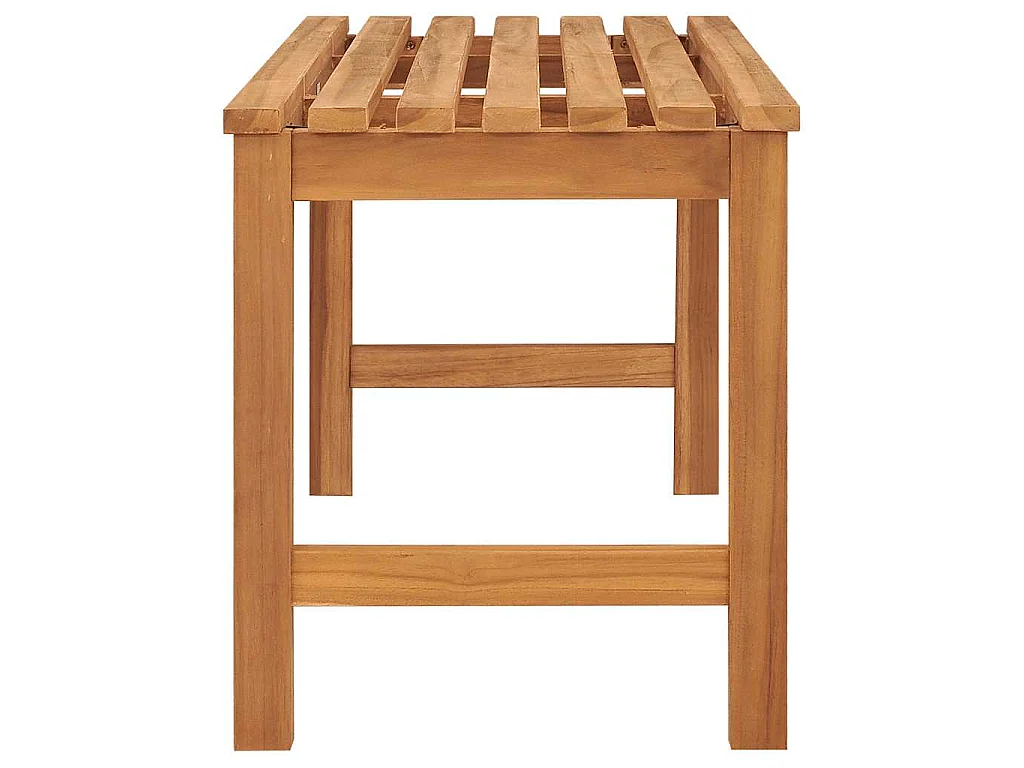 Tuinbank 114 cm massief teakhout