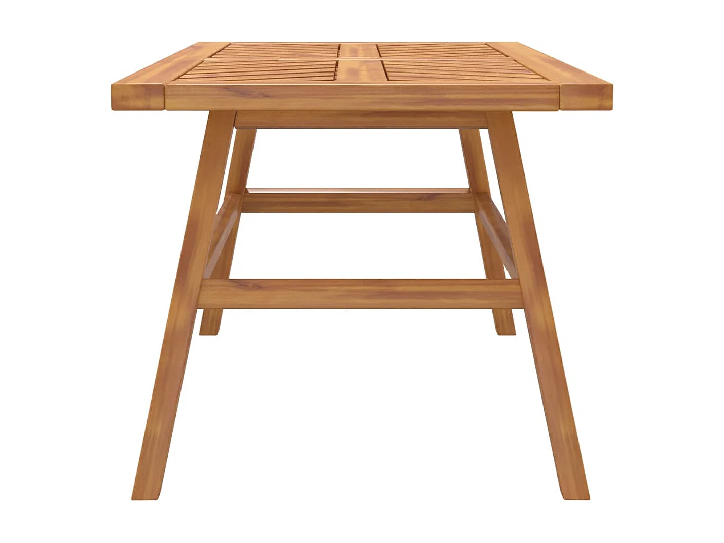 Table basse 100x50x45 cm bois massif d'acacia