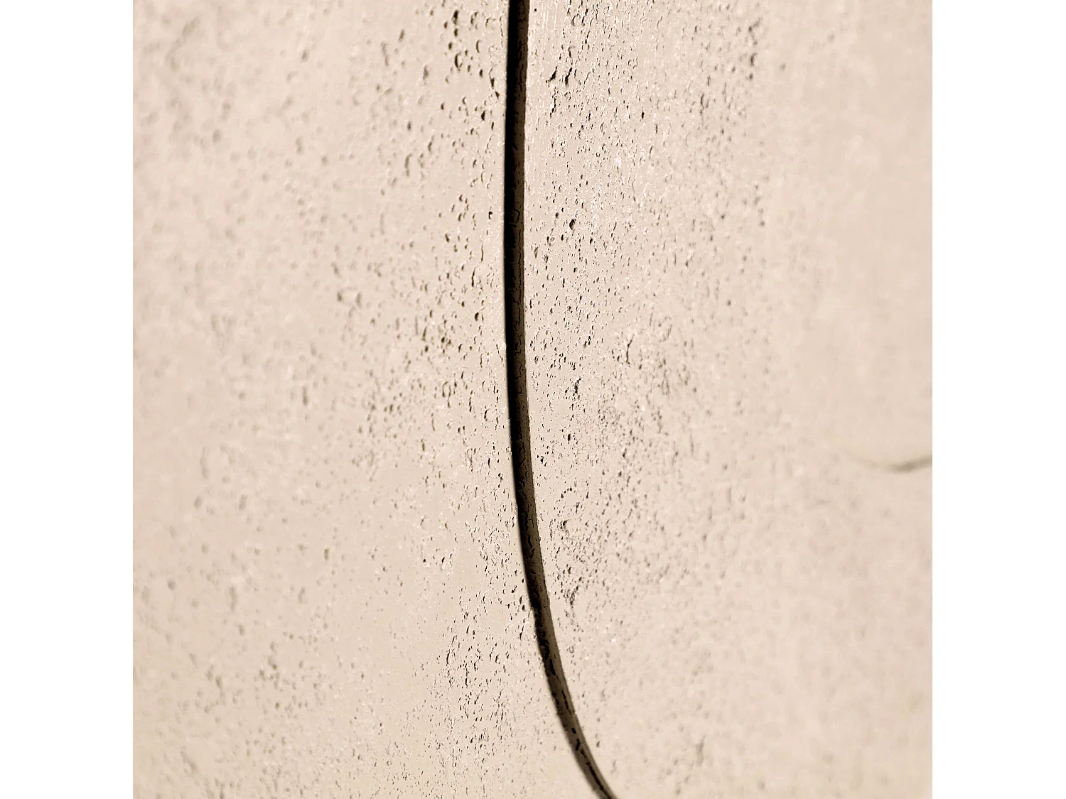 Tableau en toile blanc cassé 80x5x100 cm