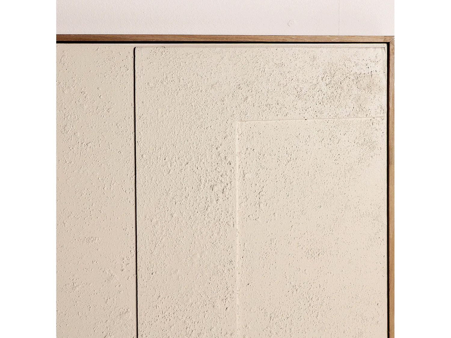 Tableau en toile beige 80x5x100 cm