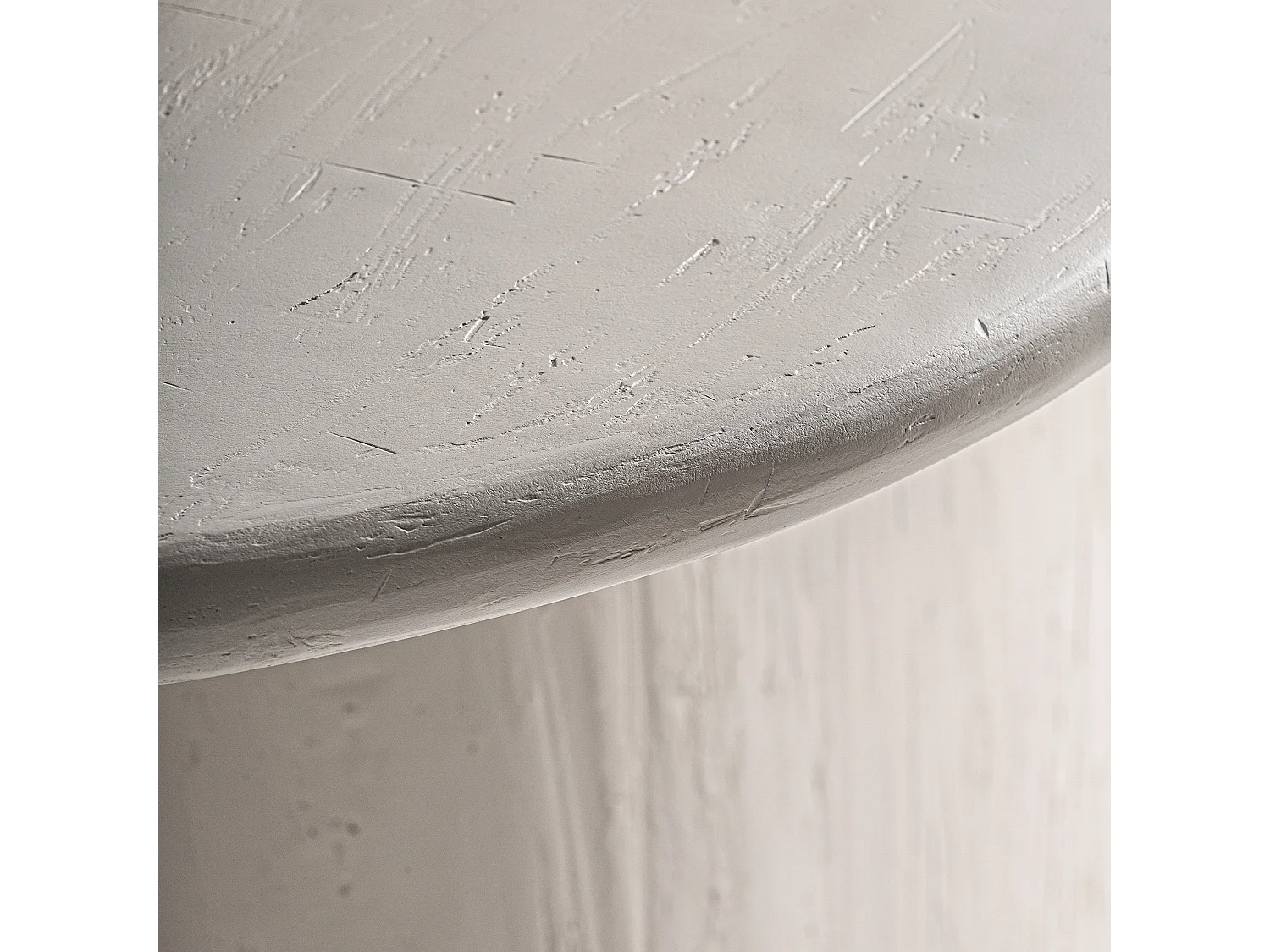 Table basse en bois de mangue blanc cassé 120x60x40 cm