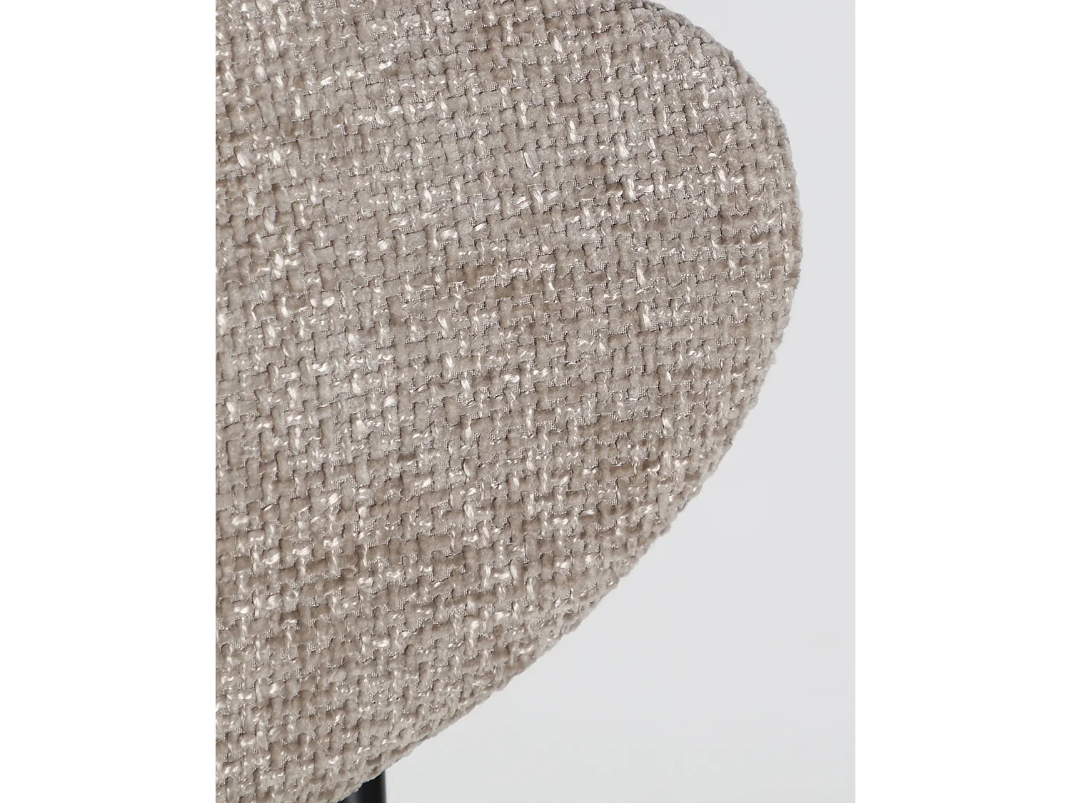 Chaise en polyester gris - lot de 2