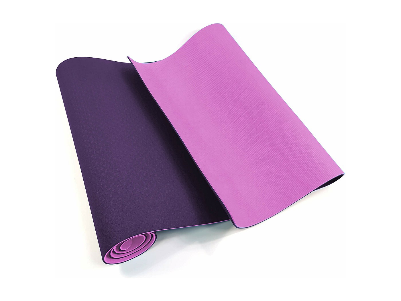 Tappetino Yoga/Fitness Spesso 5 Cm - 180x60 Cm, Pieghevole Con Manico - Foto 4