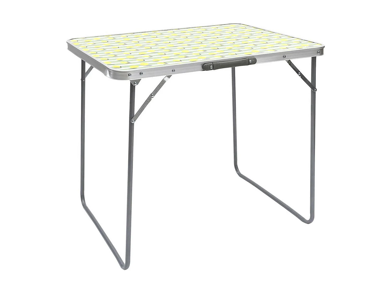 CAMPANI - Table Pliante de Plein Air Décor Motifs Citrons