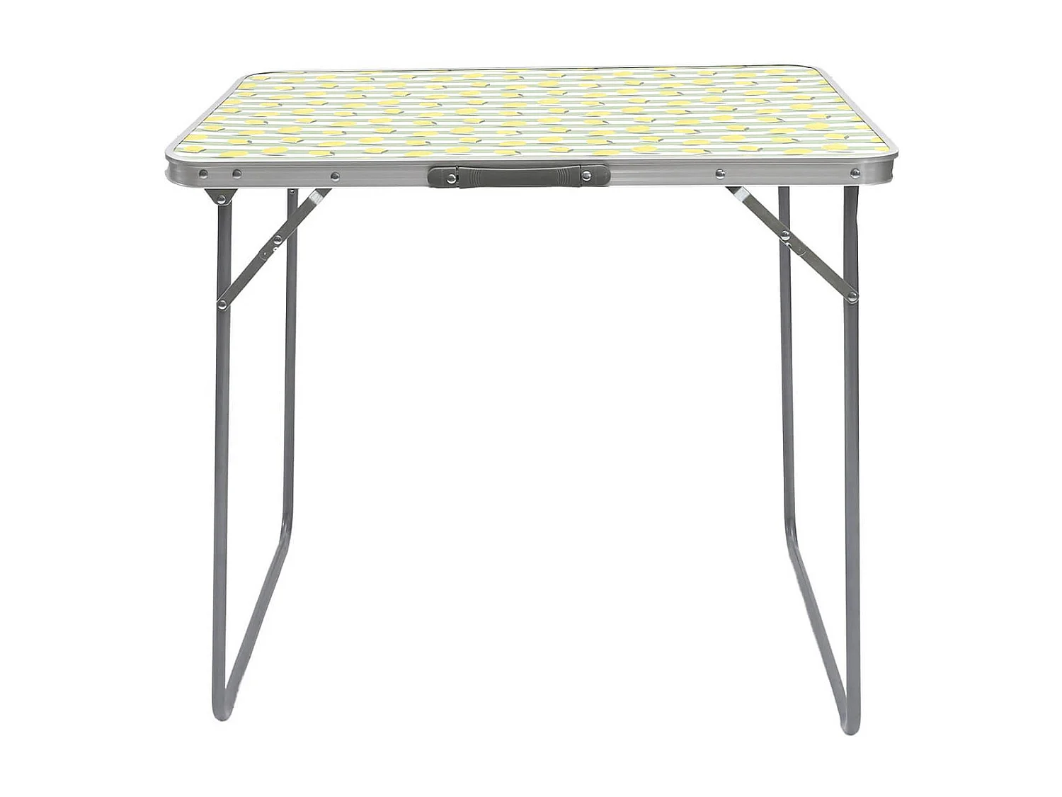 CAMPANI - Table Pliante de Plein Air Décor Motifs Citrons