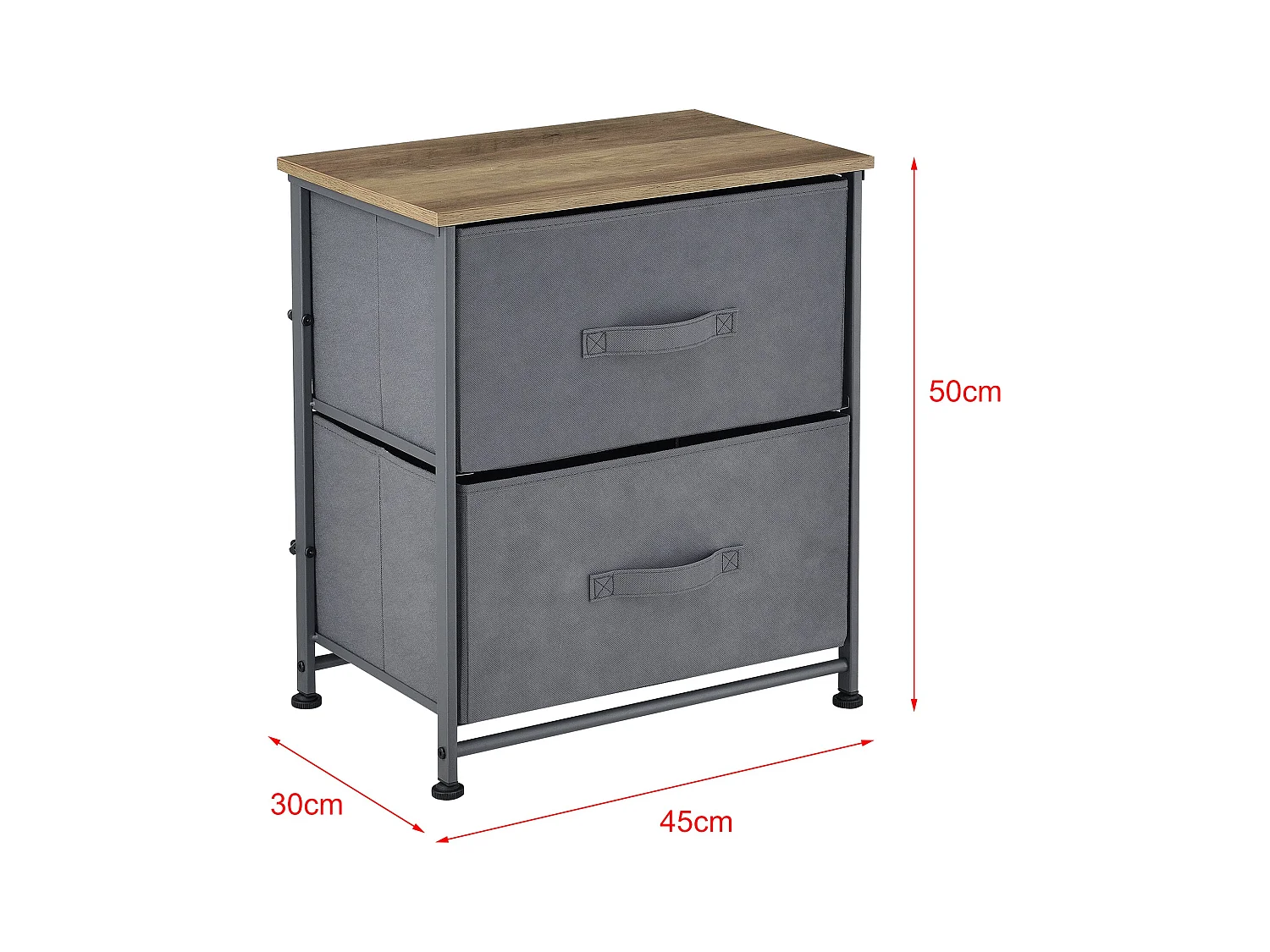 Commode stylée meuble de 45 x 30 x 50 cm 03_0006831