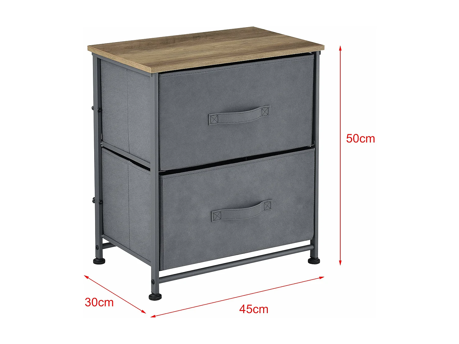 Commode stylée meuble de 45 x 30 x 50 cm 03_0006831