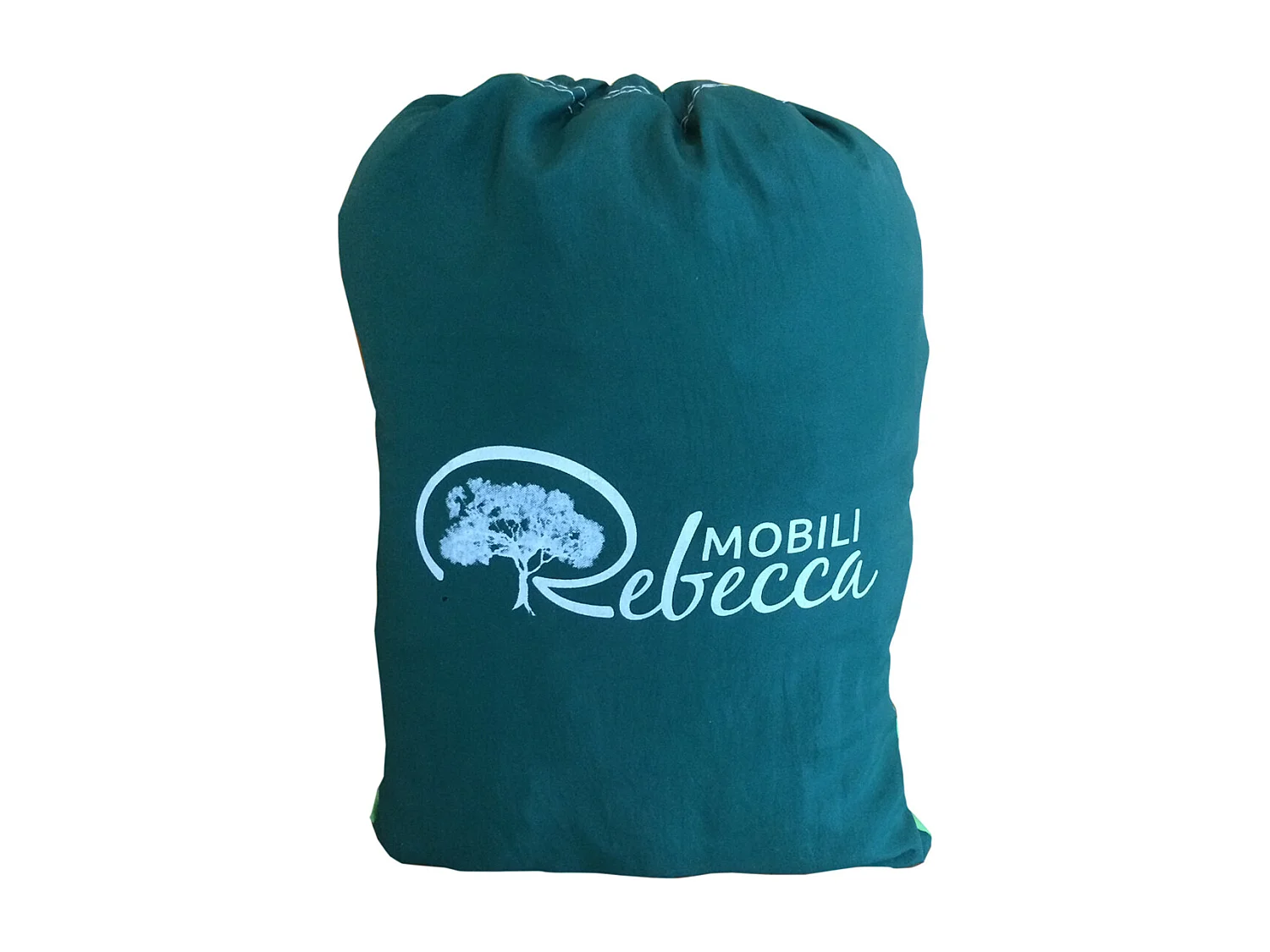 Mobili Rebecca Hamac Vert Nylon Sac de Transpor Lavable Jardin Trekking 275x136