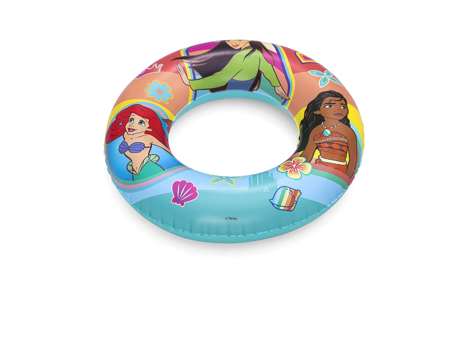Flotador Hinchable para Niños de 3 a 6 años Bestway 48 cm Diseño de Princesas Disney Doble Cámara de Aire