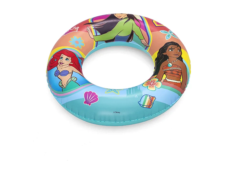 Bouée Gonflable pour Enfants de 3 à 6 ans Bestway 48 cm Design de Princesses Disney Double Chambre à Air