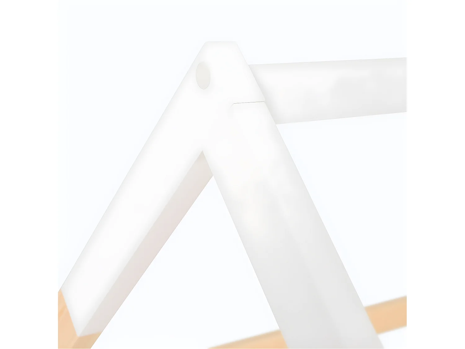 Lit cabane enfant Céleste bois massif et barrière bois 90x190 cm