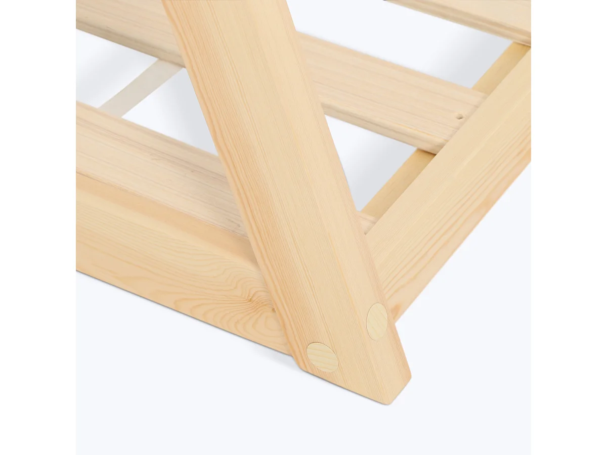 Lit tipi enfant Montessori au sol 90x190cm