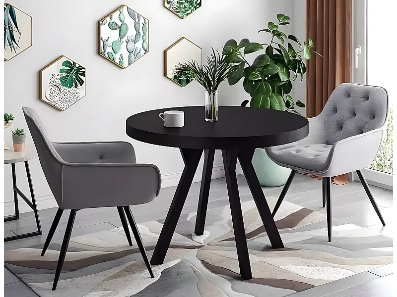 Tavolo da pranzo Domingo/Nero