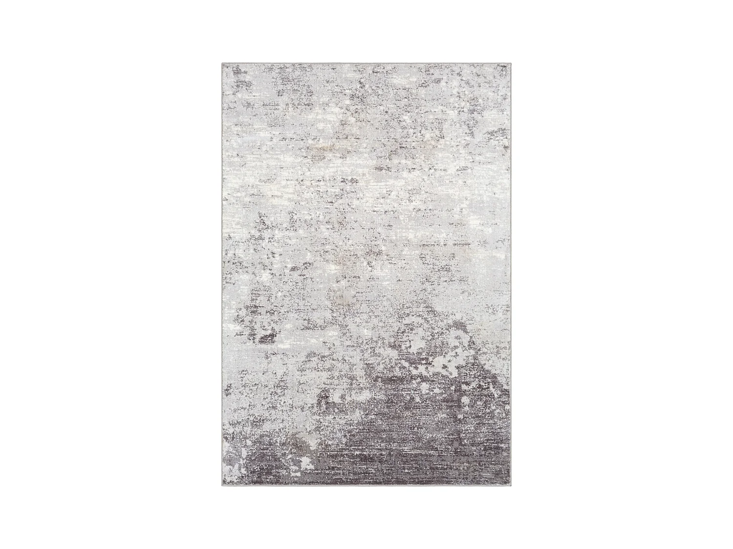 Modern Abstract Tapijt - Grijs/Wit - 140x200cm - FIONA