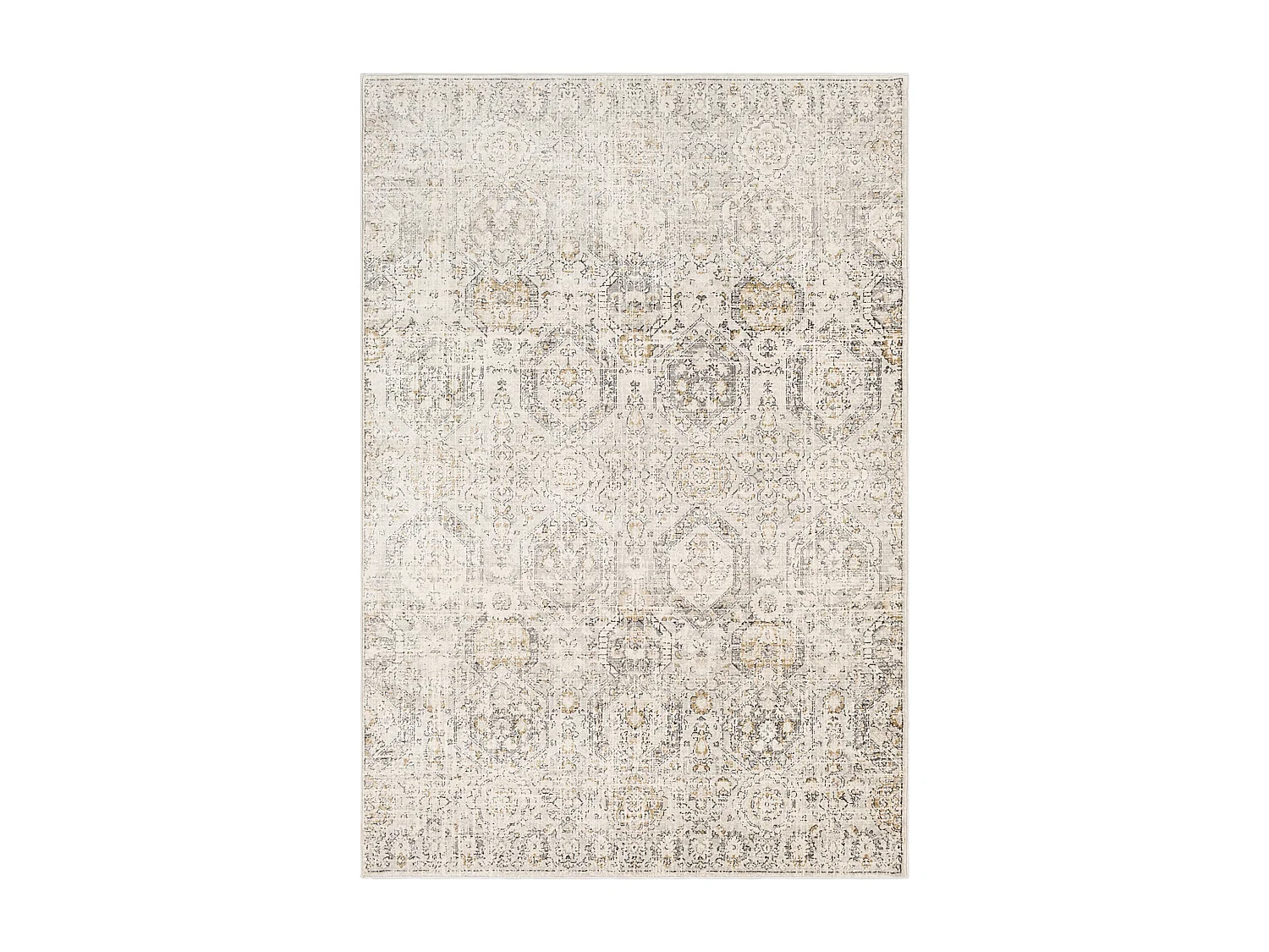 Vintage Oosters Tapijt - Grijs/Beige - 160x220cm - LOTUS