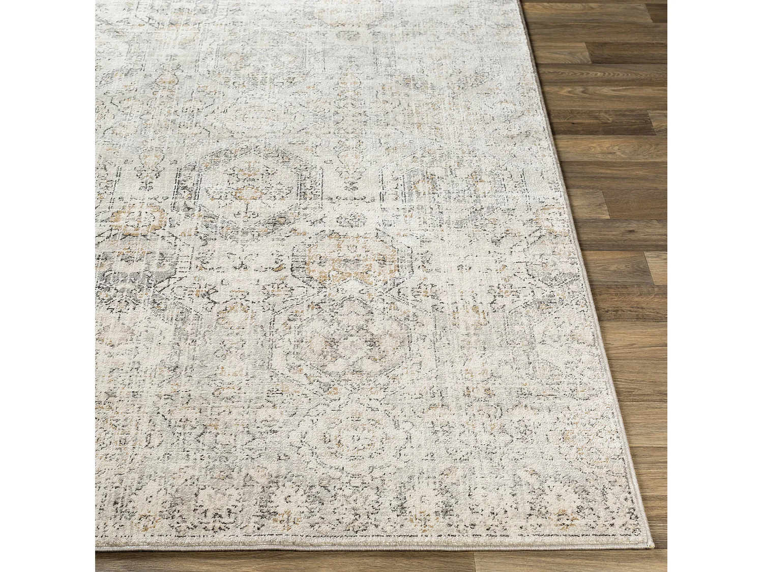 Vintage Oosters Tapijt - Grijs/Beige - 160x220cm - LOTUS