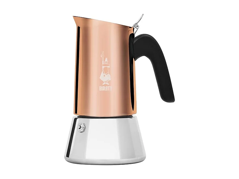 Italiaanse koffiepot Vénus van roestvrij staal 6 kopjes inductie koper Bialetti - 100% composteerbaar