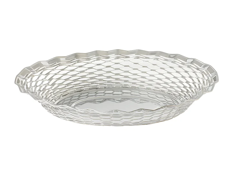 Corbeille à pain inox 30x24 cm