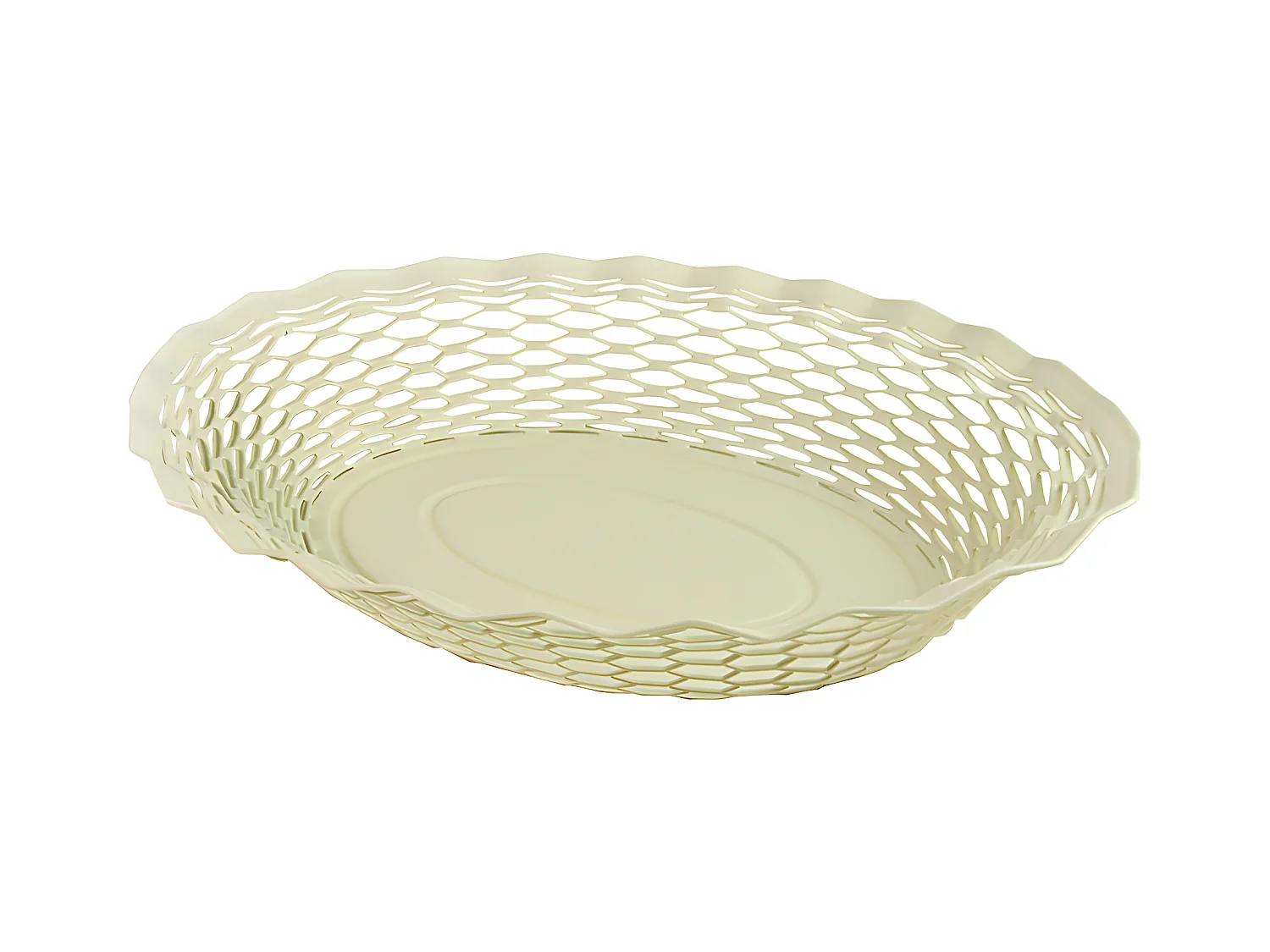 Corbeille à pain 30x24 cm vanille