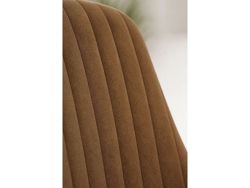 Sillas Comedor - Silla Kan Terciopelo - Marrón Claro