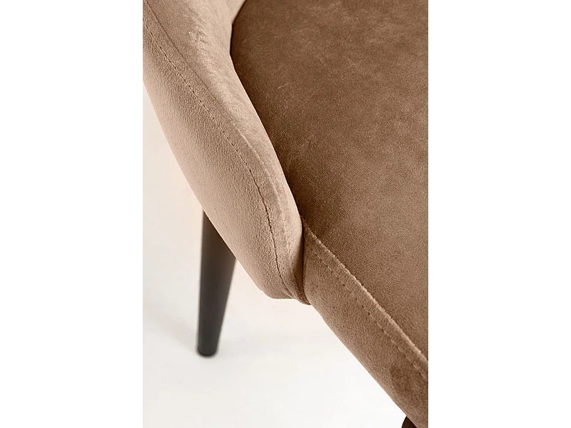 Sillas Comedor - Silla Kan Terciopelo - Marrón Claro