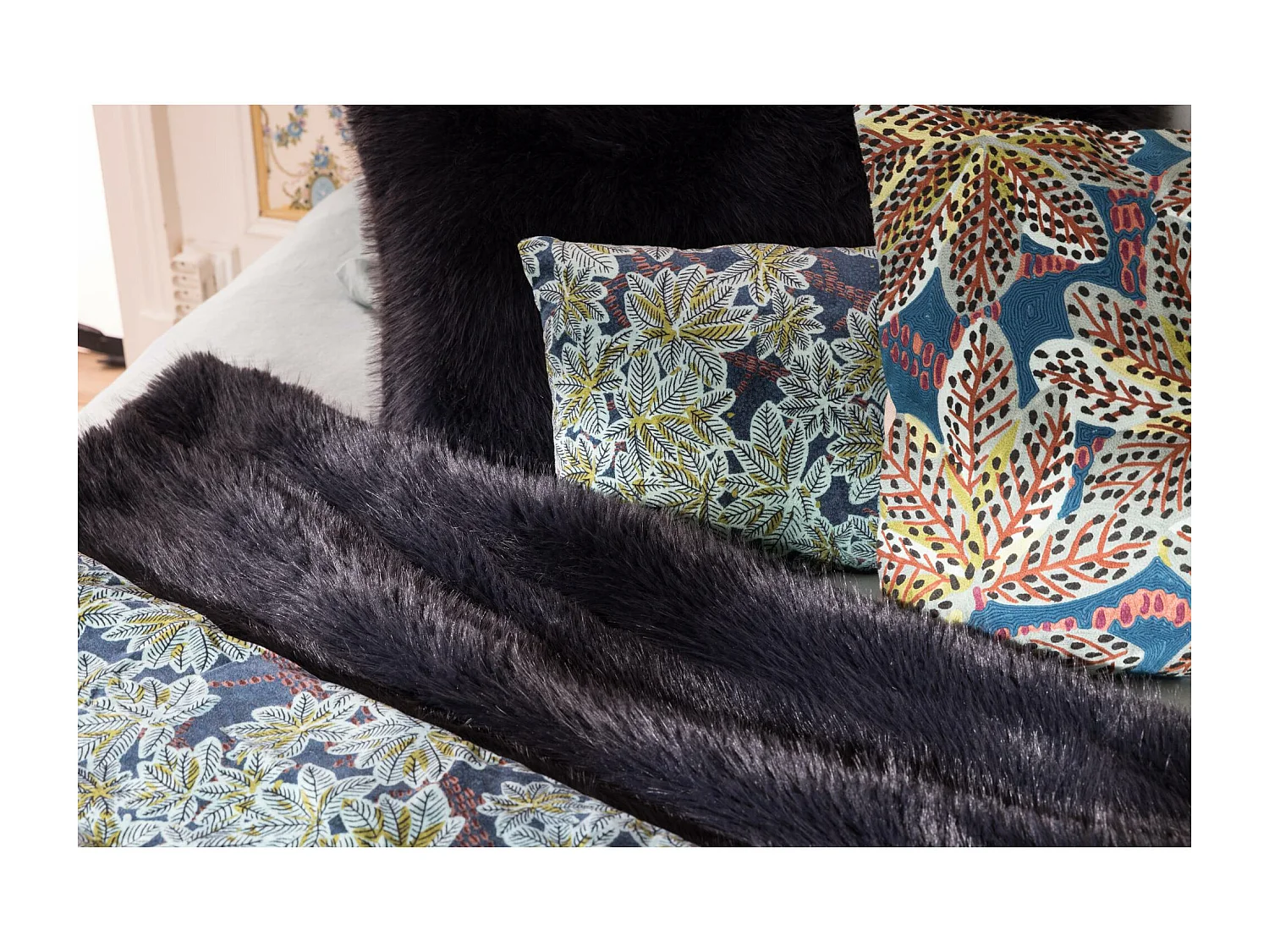 Edredom reciclado Nolan Caviar 85 x 200 cm