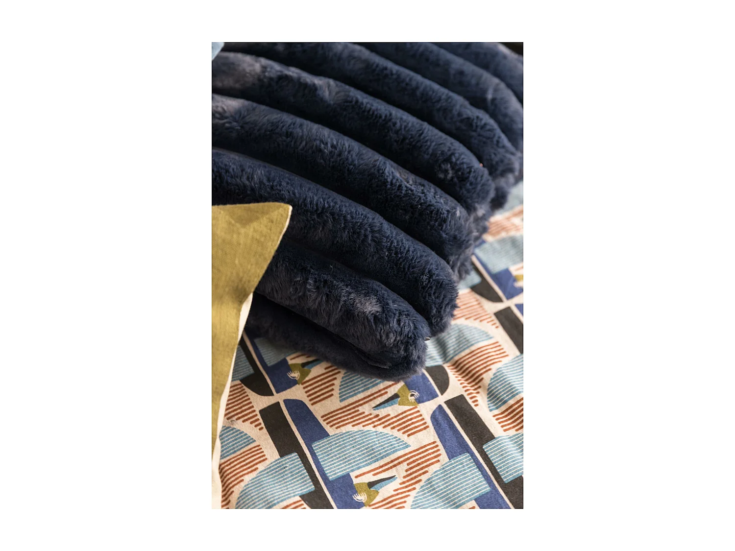 Bedruckte Bettdecke Farel