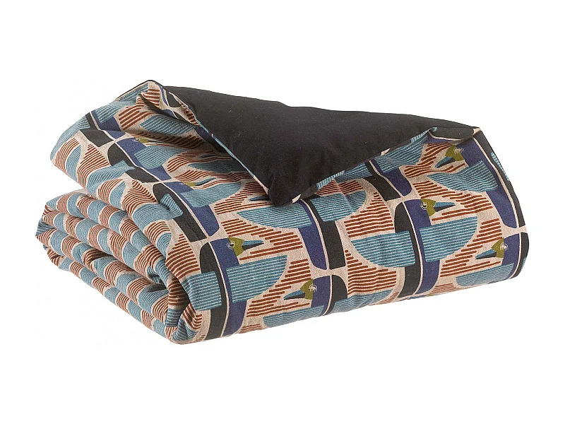 Gedrukt dekbed Farel