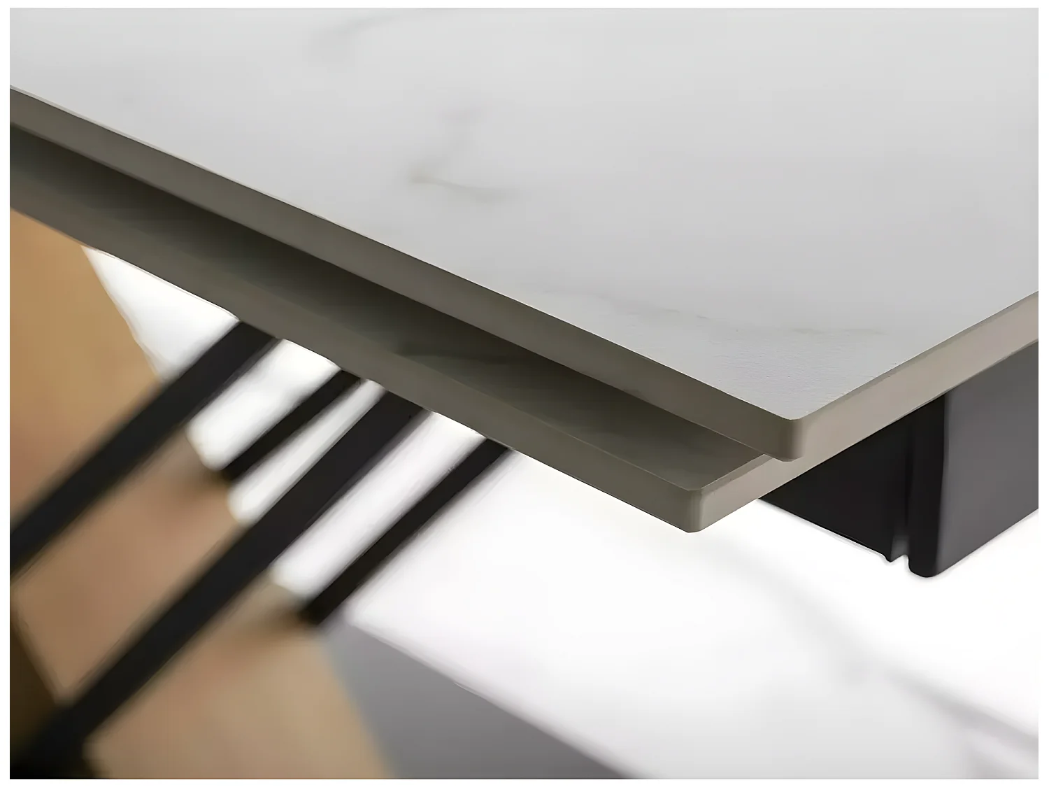 Tavolo da pranzo Genesis/Bianco/90x220