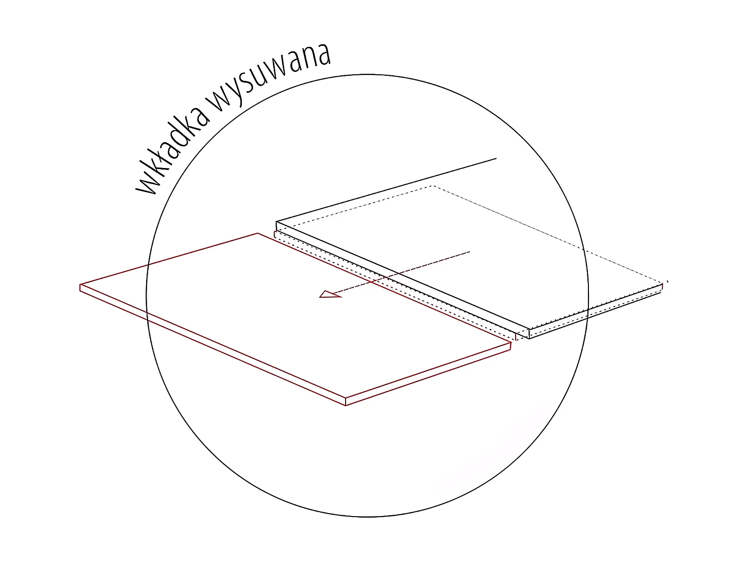 Tavolo da pranzo Genesis/Bianco/90x220