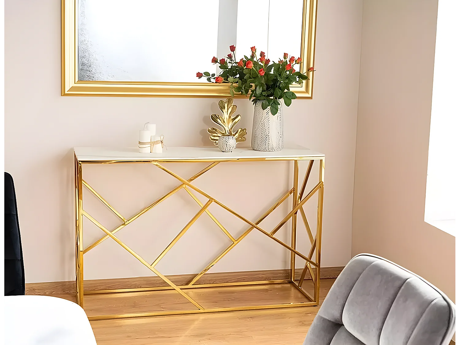 Console Escada/Blanc&Or