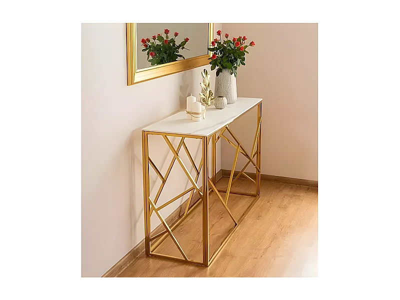 Consolle Escada/Bianco&Oro