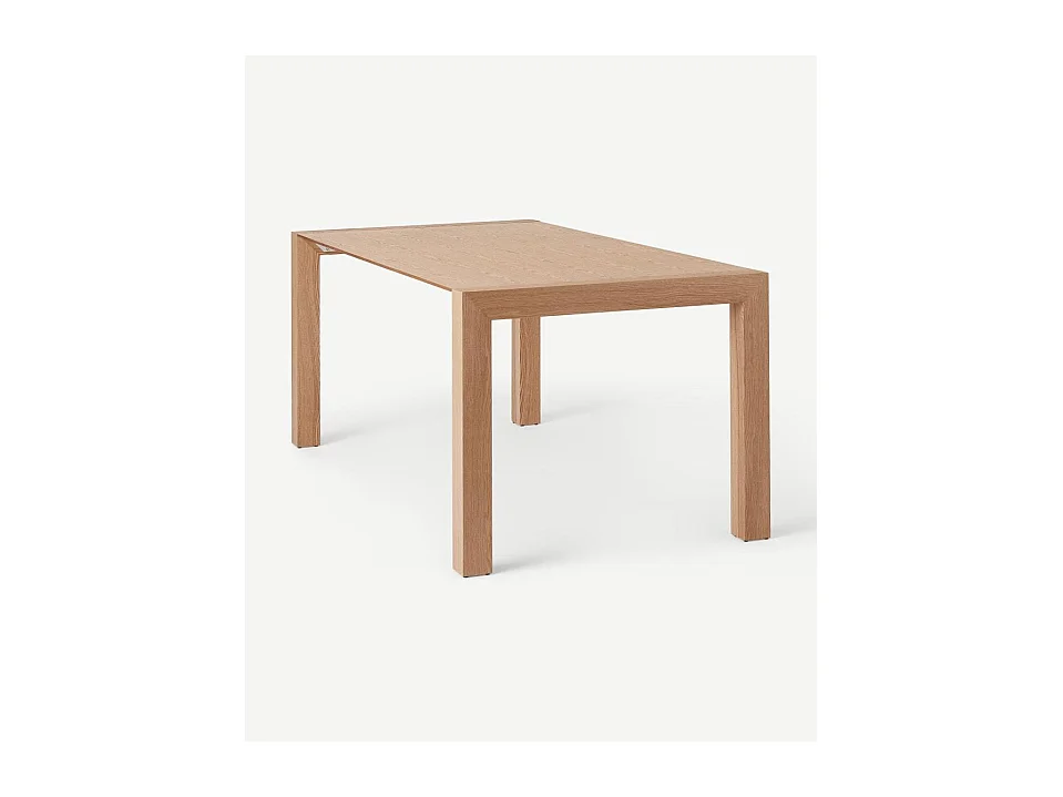 Neal Table extensible (170/264 x 90 cm) en MDF noyer