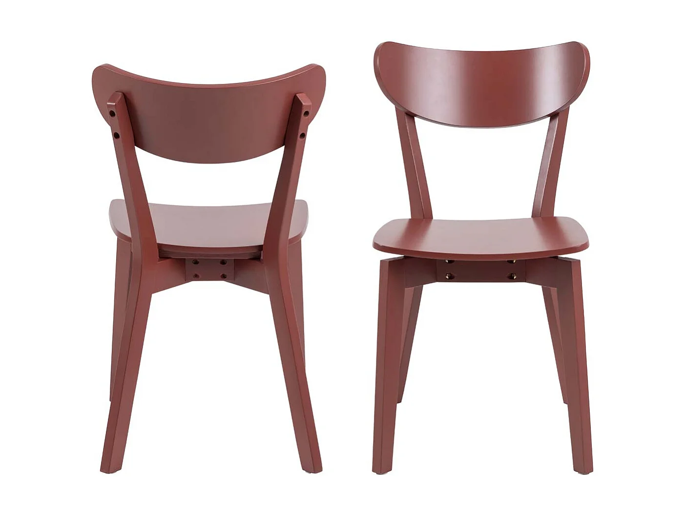 Ramse eetkamerstoel rood.