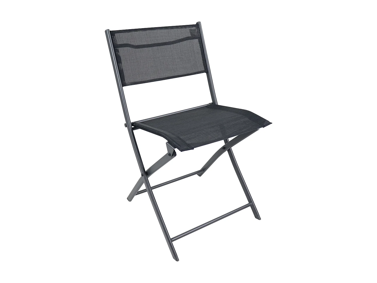 Garden chair Sumila Black H. 79 x W. 45 x D. 46 cm