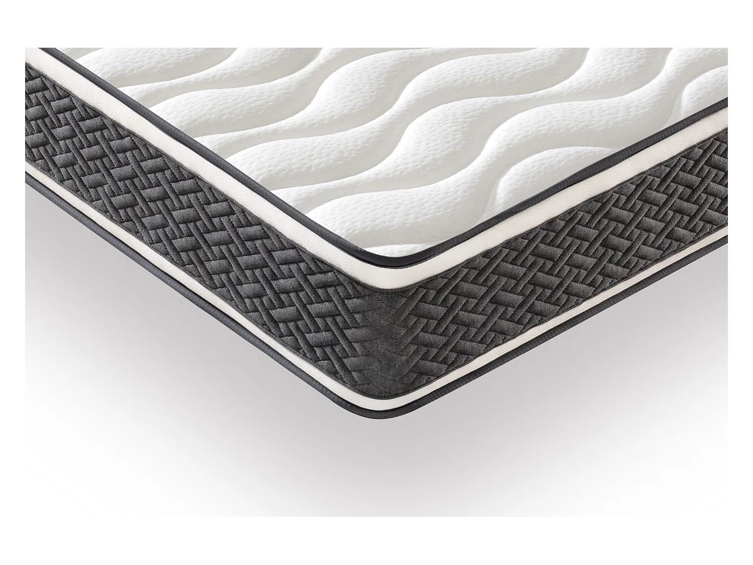 Matelas 140x190 Mousse HR "Luxe Confort" Extra Ferme | Double Face (Été-Hiver) | Soutien Équilibré, Parfait et Tonique | H20cm