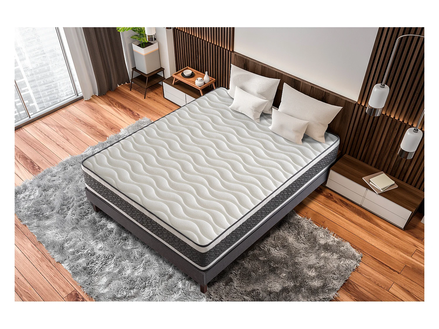 Colchón Viscoelástico 90x190 Especial Cama Principal, Todos los Tamaños | Altura 25cm