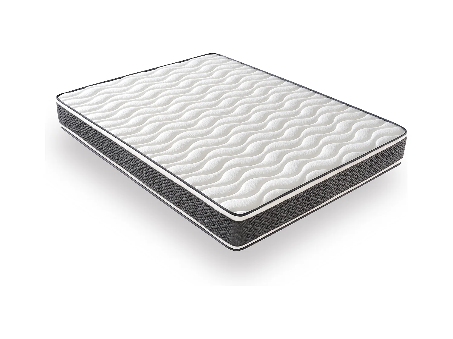Matelas 90x190 Mousse HR "Luxe Confort" Extra Ferme | Double Face (Été-Hiver) | Soutien Équilibré, Parfait et Tonique | H20cm