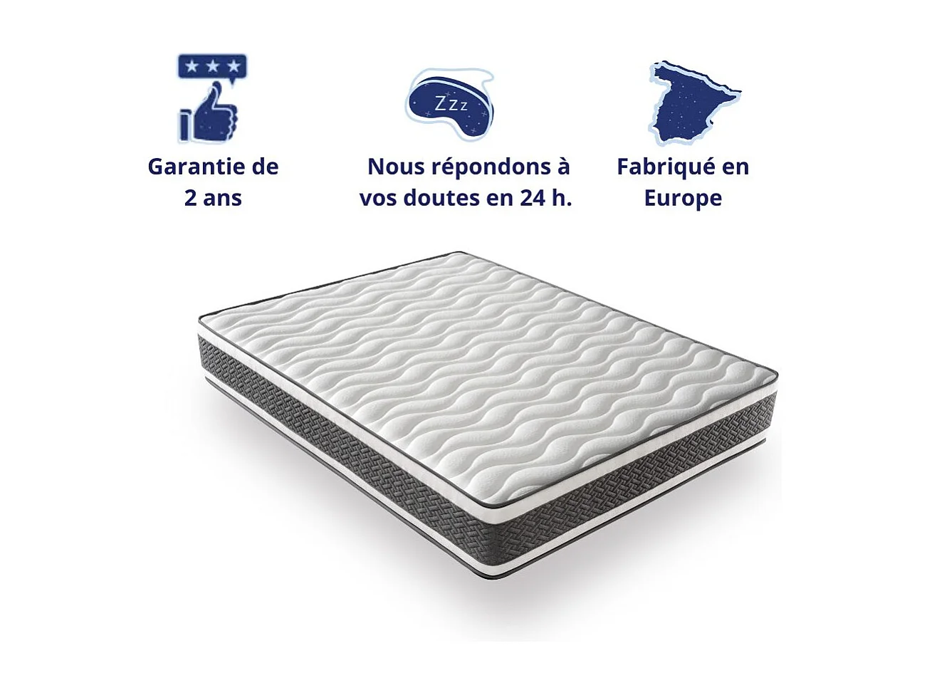 TaschenfederkernMatras 90x200 7 Zones