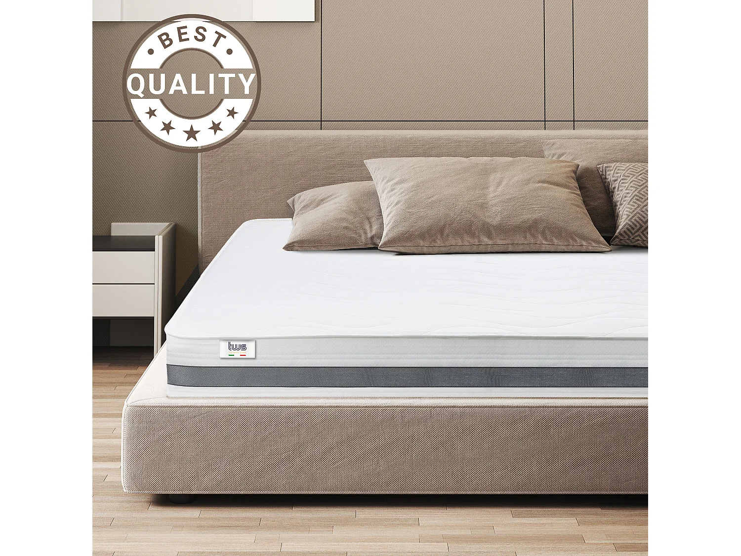 Matras 100 x 200 Pocketveren en Memory | Hoogte 20 cm