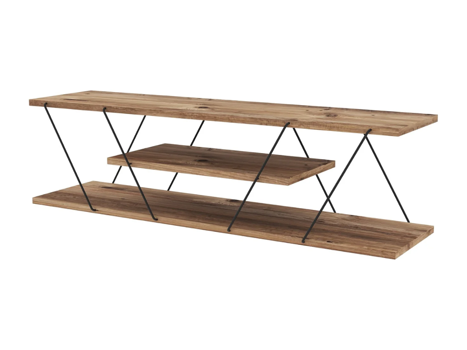 Hedendaags design TV-meubel met plank HAMAR