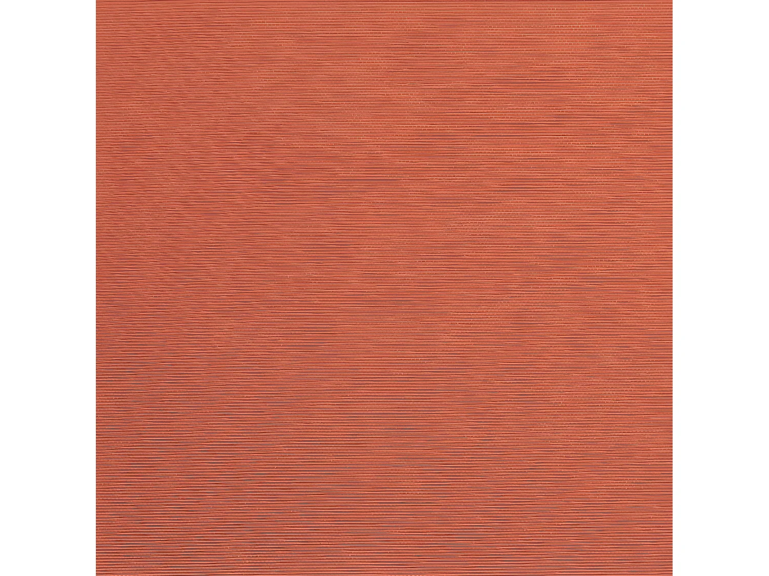 Parasol déporté à LED et mât en acier Terre cuite