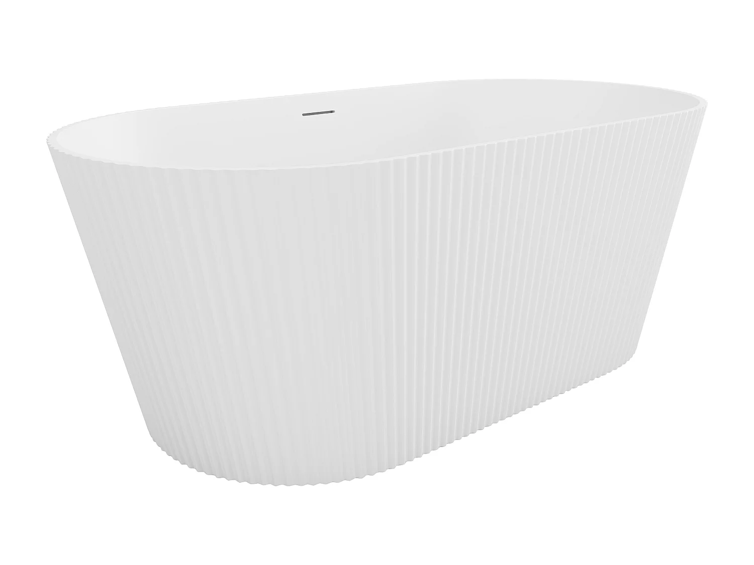 Bañera exenta - 255 L - 149 x 73 x 58 cm - Blanco mate - Acrílico - COBIANA